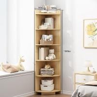 ราคา Spring home ชั้นวางของ ตู้เก็บของไม้ 180CM ชั้นวางของเข้ามุม แผ่นไม้คุณภาพ แข็งแรง (21595039743)