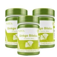 ราคา 60 เม็ด VITA Ginkgo Biloba Capsule กิงโกะ ใบแปะก๊วยสกัด Ginko แปะก๊วย ใบแปะก๊วย ใบแปะก๊วยแคปซูล สารสกัดใบแปะก๊วย (21416593129)