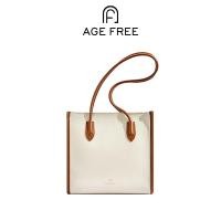ราคา AGE FREE กระเป๋าสะพายทรงสี่เหลี่ยมความจุขนาดใหญ่ (21630153734)