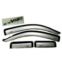 ราคา กันสาด คิ้วกันสาดTOYOTA VIGO วีโก้ปี 2005 2014 หน้า แคป สีบรอนซ์ จัดส่งฟรี (182254219)