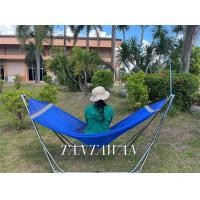 ราคา เปลเปลญวนเปลพร้อมโครงเหล็กผ้านิ่มเนื้อเหนียวมีรูระบายอากาศเปลเปลนอนเปลไกวเปลญวนผู้ใหญ่เปลนอนผู้ใหญ่เปลผ้าเปลญวนผู้ใหญ่เปลนอนผู้ใหญ่เปลผ้าเปลตาข่ายสำหรับนอนในป่าเปลนอนผู้ใหญ่เนื้อผ้าดีมีคุณภาพ (2085531