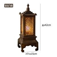 ราคา โคมไฟตั้งโต๊ะ ขาคู้ โคมไฟหัวเตียง ห้องนอน ห้องนั่งเล่น โคมไฟไม้ไผ่ ของตกแต่งบ้าน โรงแรม ร้านกาแฟ Luckythailand โคมไฟ (21551266722)