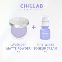 ราคา CHILLAB COMBO แป้งสีม่วงคุมมัน ไร้แป้ง คุมมัน แป้งสีม่วงซับมัน เป็นผลิตภัณฑ์โดยรวมที่มีหลากหลายฟังก์ชัน เช่น ฐานรองพื้น กันแดด และครีมบีบ (21481917383)