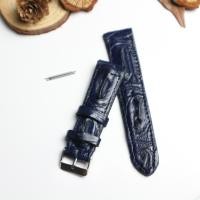 ราคา Genuine leather handmade สายนาฬิกาหนังจระเข้แท้ ส่วนกระดูก รุ่นพิเศษ งานแฮนด์เมด สีน้ำตาล ไซร์ 22 MM แถมสปริง รับประกันสินค้า (18907913279)