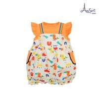 ราคา ชุดบอดี้สูทเด็กหญิง Amusant by Enfant สำหรับแรกเกิด 1 ขวบ (21638184146)