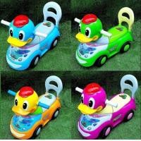 ราคา รถเด็กขาไถหน้าเป็ด 4 ล้อ ใส่ถ่าน 2A 3 ก้อน มีเสียงเพลงประกอบที่เด็กๆชื่นชอบ (10786932599)