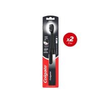 ราคา มี 2 แพ็คให้เลือก แปรงสีฟันไฟฟ้า คอลเกต 360 โซนิค อ๊อพติค ชาร์โคล Colgate 360 Charcoal Powered Toothbrush (21559344021)