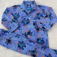 ราคา Stitch ชุดนอนเด็ก ลายสติช ลายการ์ตูน สติส สำหรับเด็ก 2 12 ปี ลิขสิทธิ์แท้ 100 (21528438770)