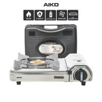 ราคา AIKO AK 400S เตาแก๊สสแตนเลสทั้งตัว 2 6 กิโลวัตต์ ระบบเซฟตี้สองชั้น All stainless steel รับประกัน 1 ปี (21654915851)