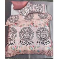 ราคา ชุดผ้าปูที่นอน ผ้านวม ลายVersace ครบชุด 6 ชิ้น ขนาด 3 5 5 6 ฟุต (11215623977)
