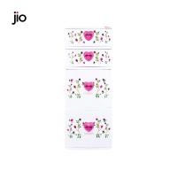 ราคา Jio ตู้ลิ้นชัก 4 ชั้น หน้ากว้าง 42 ซม มี 12 ลาย มีบริการเก็บเงินปลายทาง (4995056657)