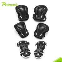 ราคา Promark Protection Pads Pro Set for Extreme Sports Protection Scooter Skateboard Roller Blade Inline Skate ชุดสนับมือเข่าและศอก 0440 0441ML (21351435612)
