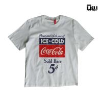 ราคา Niyomjeans รุ่น CK004 White เสื้อยืดลาย CocaCola (20800183121)