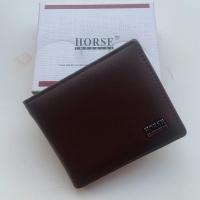 ราคา HORSE กระเป๋าสตางค์ กระเป๋าสตางค์ผู้ชาย กระเป๋าตัง กระเป๋าเงิน ทรงสั้น หนังแท้ ช่องใส่เหรียญ แบบซิป (21487442432)