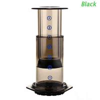 ราคา เครื่องชงกาแฟเอสเพรสโซ่สีดําแบบพกพาสําหรับ Aeropress Machine ส่งกระดาษกรองกาแฟ 350 ชิ้น (20379163435)