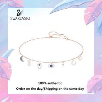 ราคา Swarovski สร้อยคอสัญลักษณ์ Swarovski สร้อยคอแฟชั่นของผู้หญิง S925 เงินสเตอร์ลิง ของขวัญวันวาเลนไทน์ของขวัญวันเกิด (20884017289)