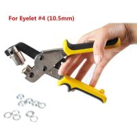 ราคา เครื่องตอกตาไก่ เครื่องตอก ขนาดเล็กแบบใช้มือกด Mini Hand Press Grommet Punching Machine Tool for Eyelet 4 ขนาดตาไก่10 5mm (853864003)