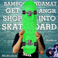 ราคา Skateboard สเก็ตบอร์ด 80cm สำหรับผู้เริ่มเล่น มืออาชีพ สเก็ตบอร์ด เเท้ สเก็ตบอร์ดเด็ก สเก็ตบอร์ดผู้ใหญ ส่งเร็ว แถมฟรี กระเป๋าใส่สเก็ตบอร์ด (9792040147)