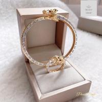 ราคา กำไลมังกรประดับเพชรขนาดฟรีไซต์ ปรับขนาดได้ ใส่เฮงตรุษจีนเสริมอำนาจบารมี เงินทอง เฮง (21384206638)