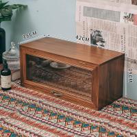 ราคา กล่องเก็บของโต๊ะไม้โบราณตู้เครื่องสำอางสไตล์ลิ้นชักกล่องเก็บของไม้โมดูลสูงและต่ำรวมชั้นเก็บของ (21623284461)