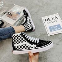 ราคา VAS แบรนด์ร่วมมิกกี้เมาส์กราฟฟิตีส้นสูงแฟชั่นเกาหลีอินเทรนด์รองเท้าผ้าใบกันลื่นแบน (19112033950)