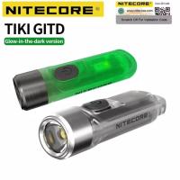 ราคา พรัอมส่ง ของแท้100 NITECORE TIKI GITD 300 Lumens MINIอนาคตพวงกุญแจUSBแบบชาร์จไฟได้ (3972768507)