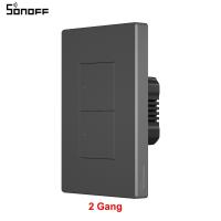 ราคา E Life Smart Store SONOFF M5 SwitchMan สมาร์ทสวิตช์ผนัง120 US ประเภท1 2 3 Gang ปุ่ม Mechanical กรอบสมาร์ทฉากตารางสำหรับ Smart Home Wall Panel EWeLink APP รีโมทคอนโทรลสนับสนุน R5 (14356818694)