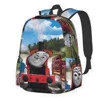 ราคา กระเป๋าสะพายลายเรียบกระเป๋าเป้สะพายหลังกันน้ำโรงเรียนโทมัสและเพื่อนๆสำหรับเด็กหญิงเด็กชายน้ำหนักเบาเรียบง่ายจุของได้เยอะกระเป๋าเป้โรงเรียน (18373930278)