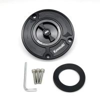 ราคา รถจักรยานยนต์ฝาปิดถังน้ำมัน CNC สำหรับ KAWASAKI ER6N ER6F ER650 ZZ1400 ZX14R Z650 NINJA650 Z800 Z1000 ZX1000S (21704394410)