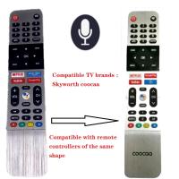 ราคา Coocaa Skyworth AI รีโมทคอนโทรลสำหรับ 55UB7500และ65UB7500 Netflix Google Play YouTube เบราว์เซอร์และ Voice Assistant C0OCAA Remote ฟังก์ชั่นทั้งหมดทำงานเป็น SKYWORTH Plus ฟรี ที่วางรีโมทและ Organizer