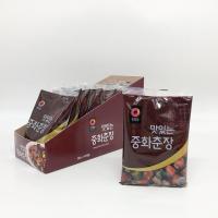 ราคา ยกกล่อง บะหมี่ซอสดำเกาหลี 250g 10 ถุง Black Bean Paste ซอสทำจาจังมยอน ซอสทำจาจังเมียน Jjajangmyeon 춘장 (20590276839)