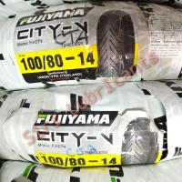 ราคา ยางเรเดียล PCX150 ฟูจิยาม่า FUJIYAMA CITY V ลายเดิม มิชลิน ยางไม่ใช้ยางใน ล้อหน้า 100 80 14 ล้อหลัง 120 70 14 (13637670062)