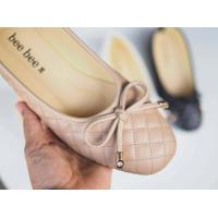 ราคา รองเท้าคัทชู ส้นแบน หุ้มส้น ชาแนล ไซส์ 36 45 Bigsize แบบโบว์ รองเท้าผู้หญิง พื้นนุ่ม น้ำหนักเบา คะ (15938612066)