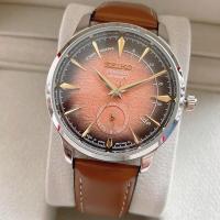 ราคา HOT Seiko 5 Sports ไขลานอัตโนมัติ สีดำ สีน้ำตาล dial four needle belt ผู้ชาย ไม่เป็นทางการ วันหยุด ของขวัญ นาฬิกา L111 (20623315399)