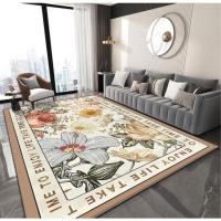 ราคา พรมปูพื้น 200x300cm พรมปูพื้นห้องรับแขกขนาดใหญ่ 120 160 พรหม พรมปูพื้นห้องนอนขนาดใหญ่ 6 8 ฟุต พรมห้องนั่งเล่น พรมมินิมอล ที่ปูพื้นห้อง พรม 3d ผืนใหญ่ แผ่นปูพื้นห้อง พรมปูในห้องนอน carpet (21632050246)