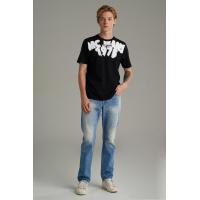 ราคา Mc jeans เสื้อยืดผู้ชาย คอกลม สีดำ MTSZB03 (21101071954)