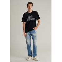 ราคา Mc jeans เสื้อยืดแขนสั้นผู้ชาย คอกลม สีดำ MTSZA95 (20795321099)