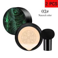 ราคา Air Cushion CC Cream Mushroom HeadBB Cream Foundation Makeup Moisturizing Brighten Fitting Base Long Lasting Concealer Natural (16844854065)