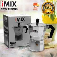 ราคา I MIX กาต้มกาแฟ กาต้มกาแฟสด หม้อต้มกาแฟสด มอคค่าพอท สำหรับ 3 ถ้วย 150 ml (160001829)