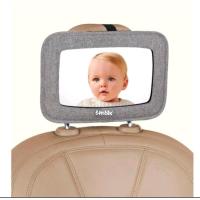 ราคา Embix กระจกมองคาร์ซีท ยึด 4 ทิศทาง Backseat Mirror Wide Screen ขนาดใหญ่พิเศษ ติดตั้งง่าย (21612500476)