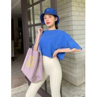 ราคา Birtive Cotton Crop top เสื้อครอป เสื้อยืด ออกกำลังกาย (16729171878)