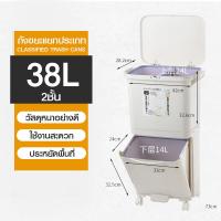 ราคา MOYO ถังขยะ ถังขยะแยกประเภท ถังขยะรีไซเคิล ถังขยะทั่วไป ถังขยะในครัว 38 ลิตร และ 42 ลิตร ถังขยะพลาสติก ถังขยะมีฝาปิด ถังขยะแบบเหยียบ พร้อมส่ง (21059879428)