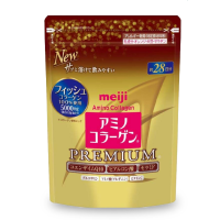 ราคา จัดส่งที่รวดเร็วจากประเทศไทย Meiji Amino Collagen Premium 5000 mg 28วัน 196 กรัม เมจิ อะมิโน คอลลาเจน ชนิดผง คอลลาเจนเปปไทด์ (21538841479)