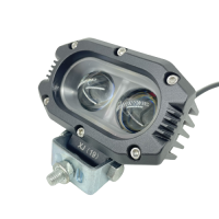 ราคา HL สว่างมาก LED 100W 100W แสงสีขาว ส่องไกล 300 M ไฟตัดหมอก ไฟสปอร์ตไลท์ ขนาด 4 นิ้ว 801468 (21315554990)