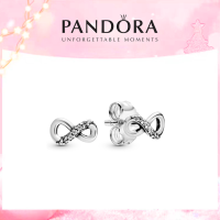 ราคา ช้อปปิ้งปลอดภาษี P Sparkling Infinity Stud ต่างหู ต่างหูอินฟินิตี้ ต่างหูเงิน เครื่องประดับ ของขวัญ ต้นฉบับแท้ (21480562794)