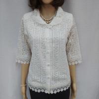 ราคา N002 เสื้อลูกไม้คนแก่คอบัวเนื้อนิ่มๆ ซับในทั้งตัว เสื้อผ้าผู้ใหญ่ลูกไม้ใส่ออกงานได้ เสื้อคุณแม่ออกงานจากพาหุรัด ประตูน้ำ (17482671124)