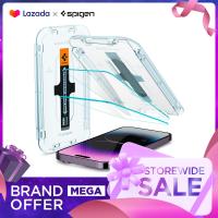 ราคา SPIGEN ฟิล์มกระจก 2 แพ็คสำหรับ รุ่น iPhone 14 Glas tR EZ Fit ฟิล์มกระจก ติดง่ายที่สุด ฟิล์มกระจก iPhone 14 Pro Max ฟิล์มกระจก iPhone 14 Pro ฟิล์มกระจก iPhone 14 Plus ฟิล์มกระจก iPhone 14 (17450607497)