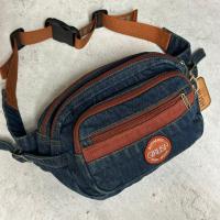 ราคา AEIOU No 251 กระเป๋ายีนส์ ทรงคาดเอว Girlish รุ่น Logo ลิขสิทธิ์แท้ (21587167529)