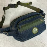 ราคา AEIOU No 251 กระเป๋ายีนส์ ทรงคาดเอว Girlish รุ่น Logo ลิขสิทธิ์แท้ (21587167528)