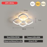 ราคา โคมไฟเพดานทันสมัยสำหรับห้องครัวห้องนั่งเล่นทองสีดำ Led ไฟติดเพดานสำหรับทางเดินห้องนอนสีขาวโคมไฟระเบียงโคมไฟ (8065555332)